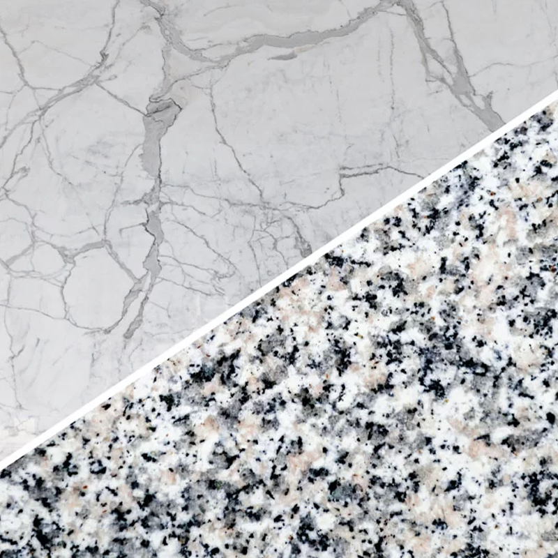 Granite and marble