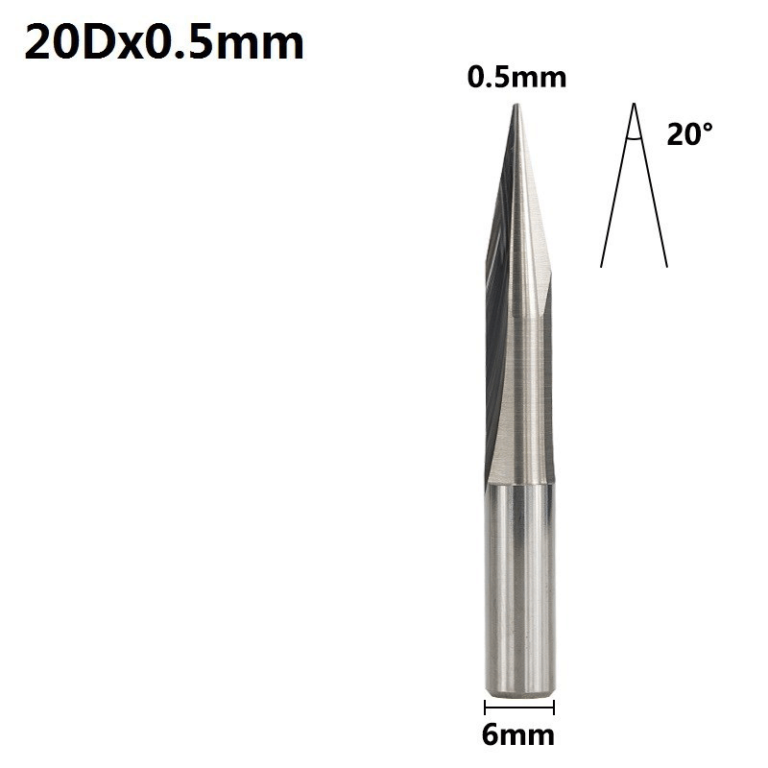 Flat Tip Engraving 6*0.5*20