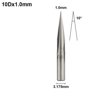 Radius Tip Engraving 3.175*1*10