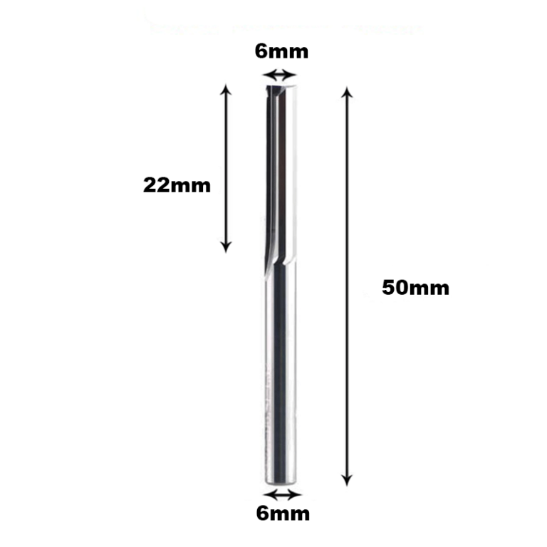 Straight Flute 6*22