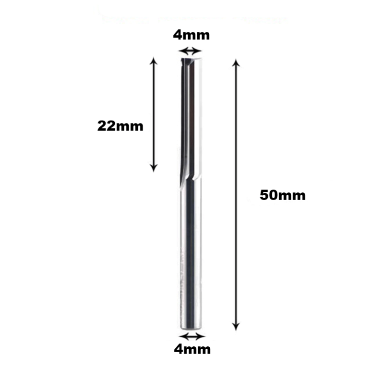 Straight Flute 4*22