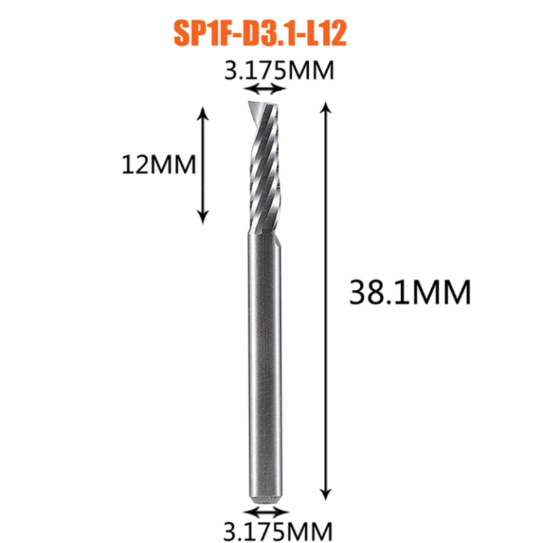 Aluminium Cutter 3.175*12