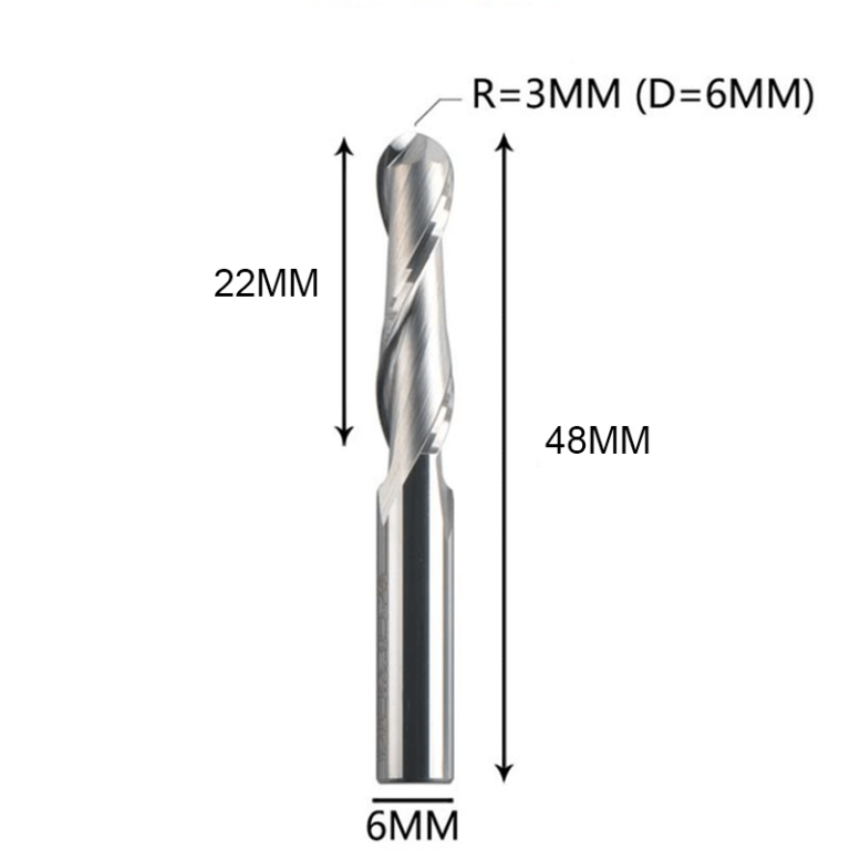 Ball Nose 6*22