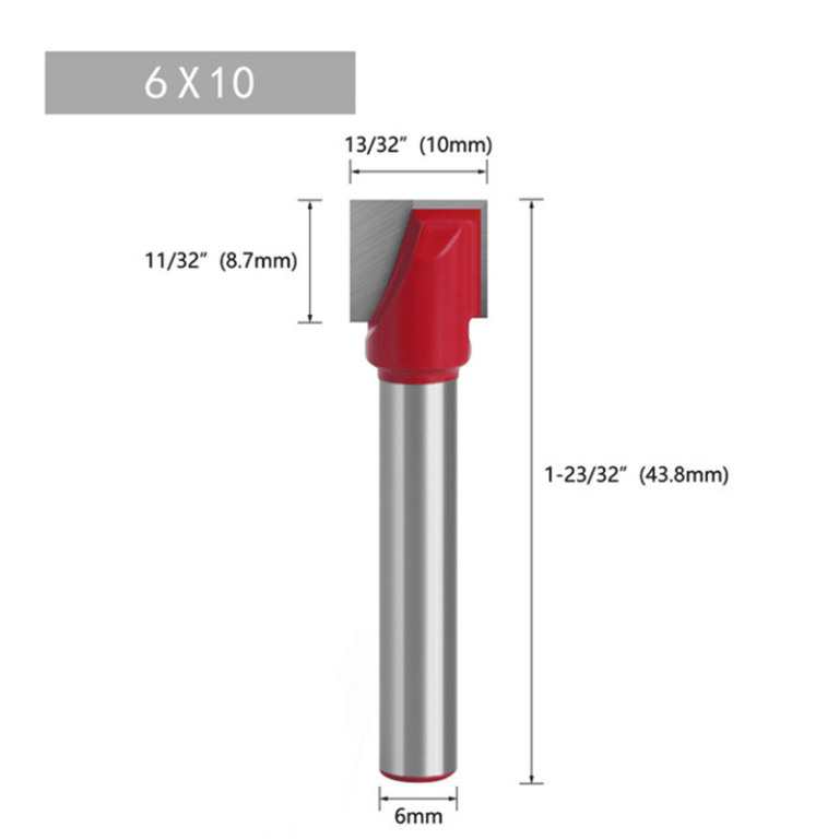 Bottom Clearing Bit 6*10
