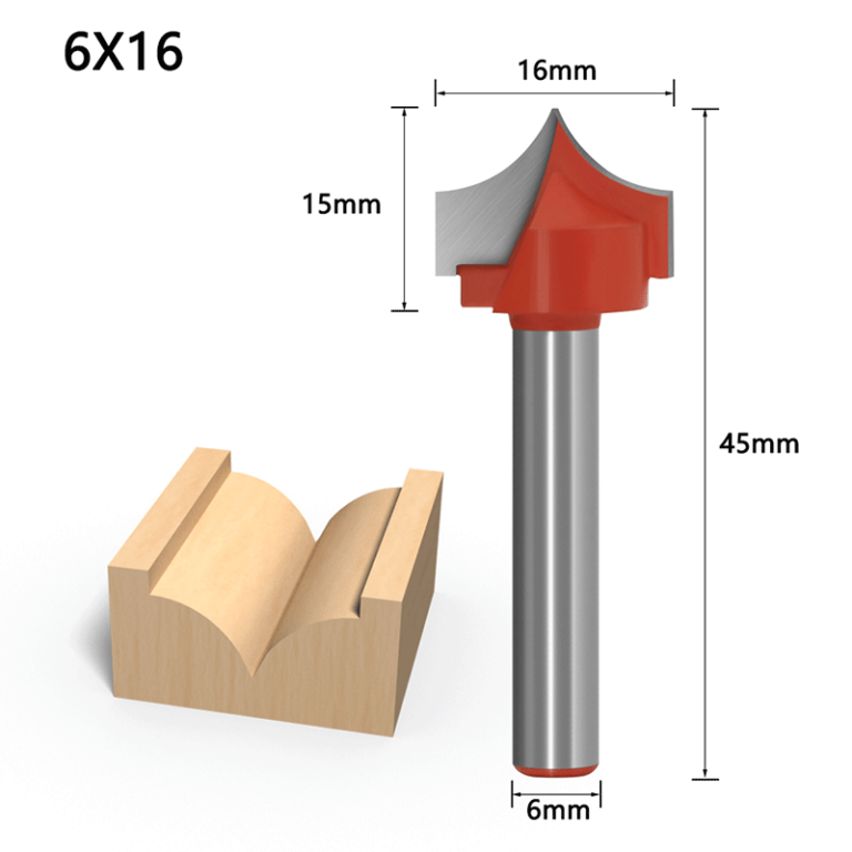 Sharp Mouth Carving Bit 6*16
