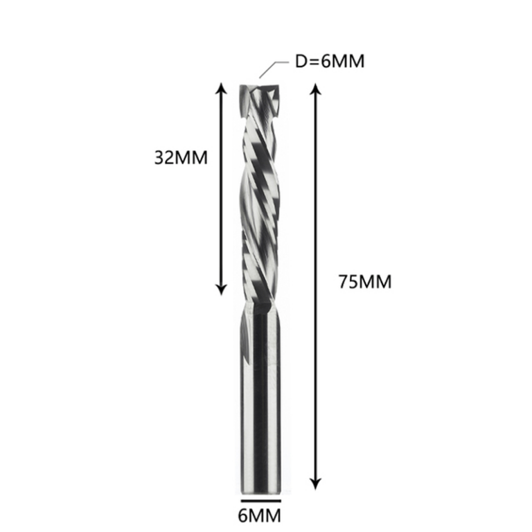 Compression Cutter 6*32 (Up & Down Cutter)